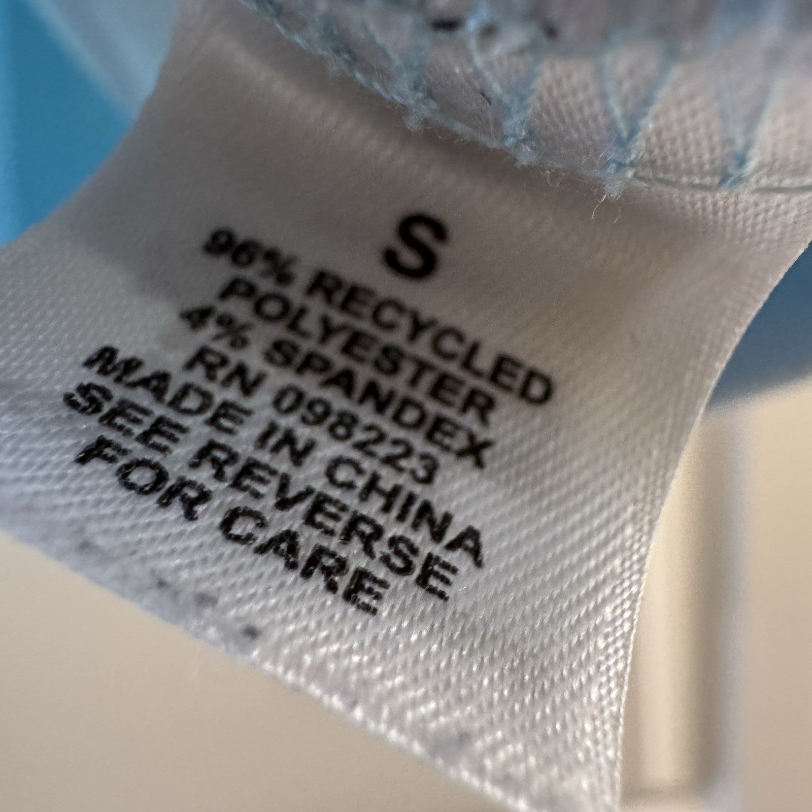 Freely Women’s Blue Racerback Tank Top Size Small | 96% Recycled Polyester