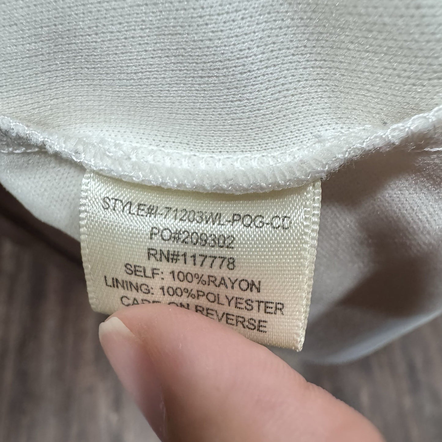 Lovestitch Women’s Floral Empire Waist Tunic Top Size Small White Multi