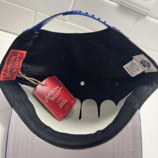 American Needle Pabst Blue Ribbon PBR Structured SnapBack Football NFL NCAA Hat