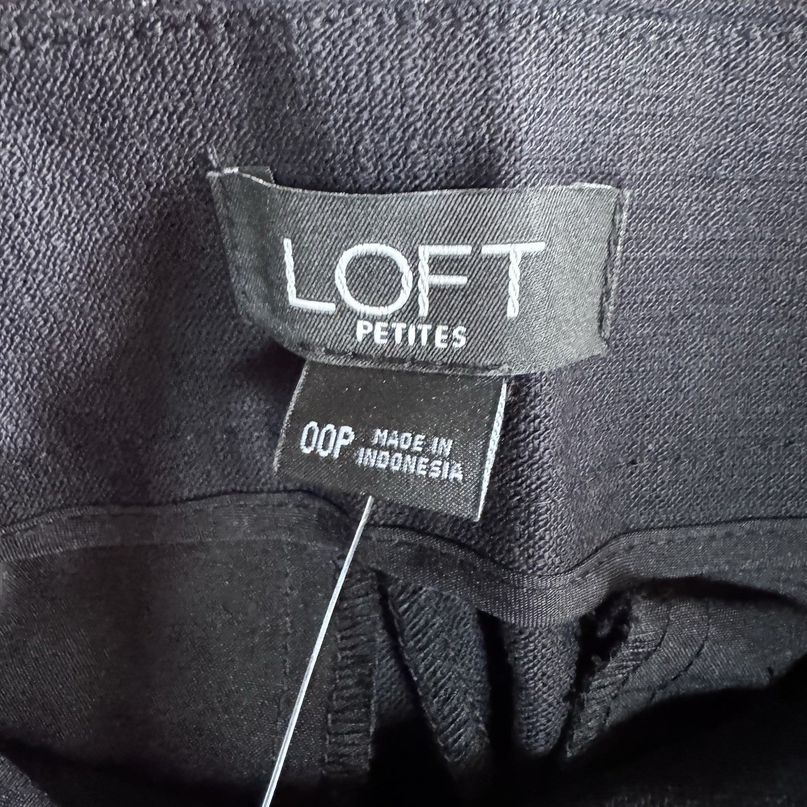 LOFT Petites Shorts Lot | Size 00P | Gingham Check & Solid Black | NWT | Summer