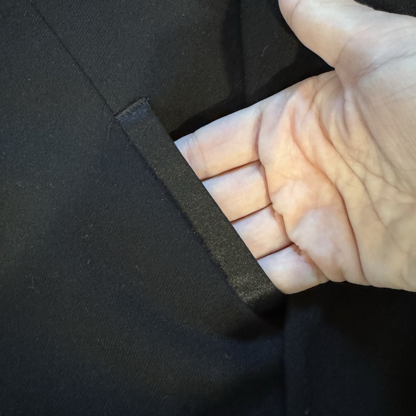 Forever 21 Black Satin Trim Blazer | Tuxedo Style | Size Large | Sleek + Chic