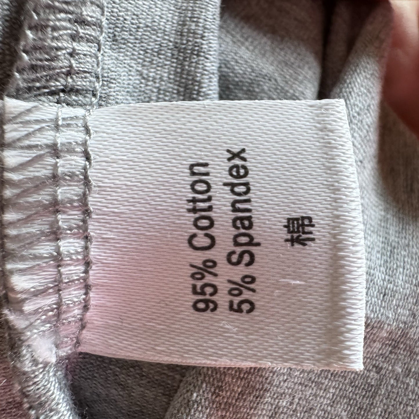 Mangdup Women’s Grey Scoop Neck Bodysuit Size Small | Cotton Spandex Stretch NWT