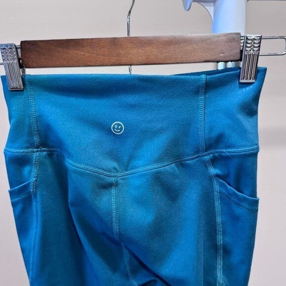 Teal Gilly Hicks size small leggings Hollister