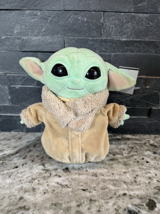 Star Wars Mandalorian The Child Baby Yoda Plush Stuffed Animal Mattel