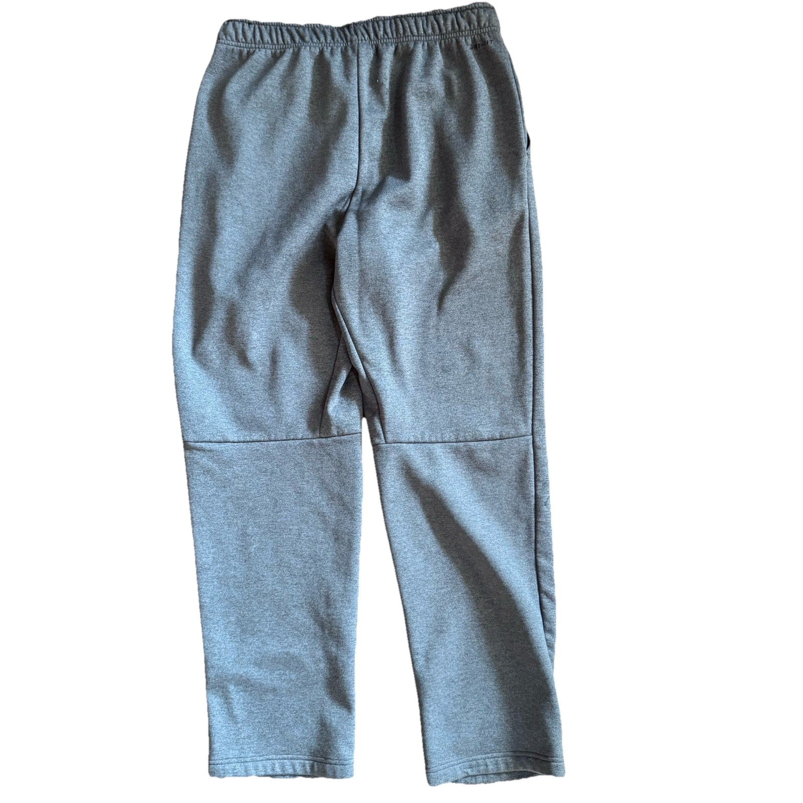 Nike Men’s Gray Fleece Jogger Pants Size Large | Style 932253-071 | Drawstring