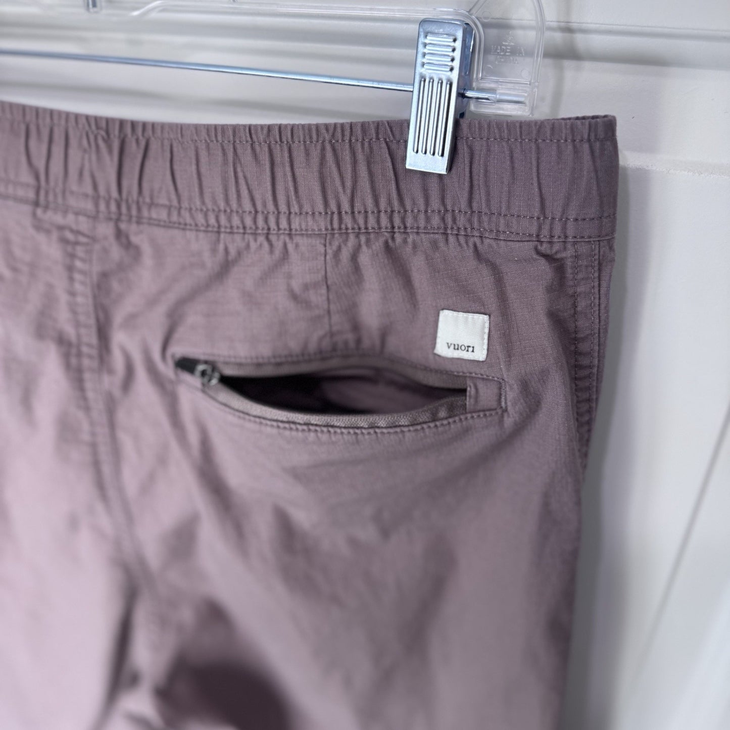 Vuori Ripstop Wide Leg Cropped Pants – Women’s Large – Organic Cotton Stretch