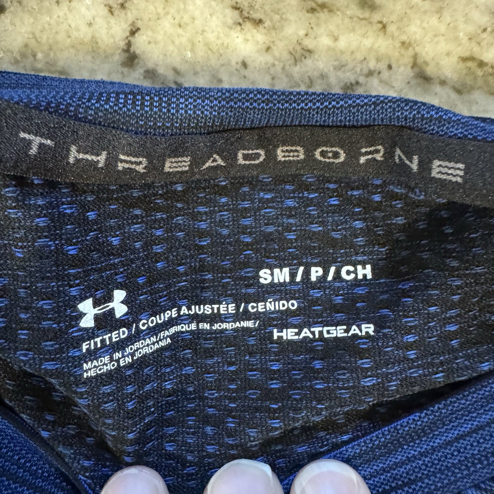 Under Armour Threadborne HeatGear Long Sleeve Shirt Men’s Small