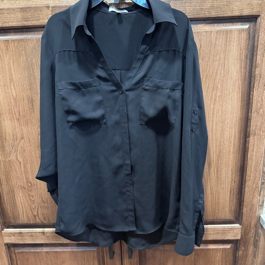 Express Portofino Blouse Black Medium