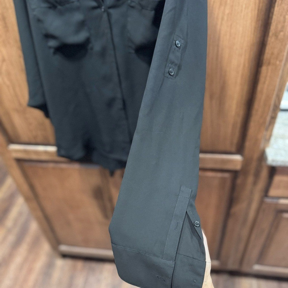 Express Portofino Blouse Black Medium