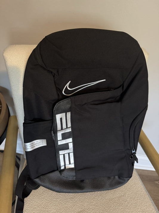 NEW Nike Elite Pro 32L Basketball Backpack - Black/Gray