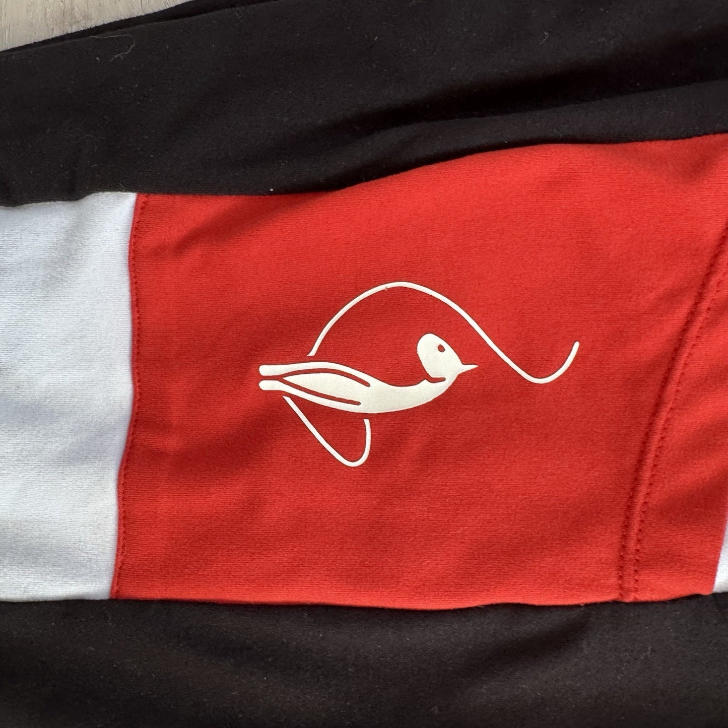 Baby Phat Logo Leggings Womens Small Black Colorblock Y2K Stretch Active