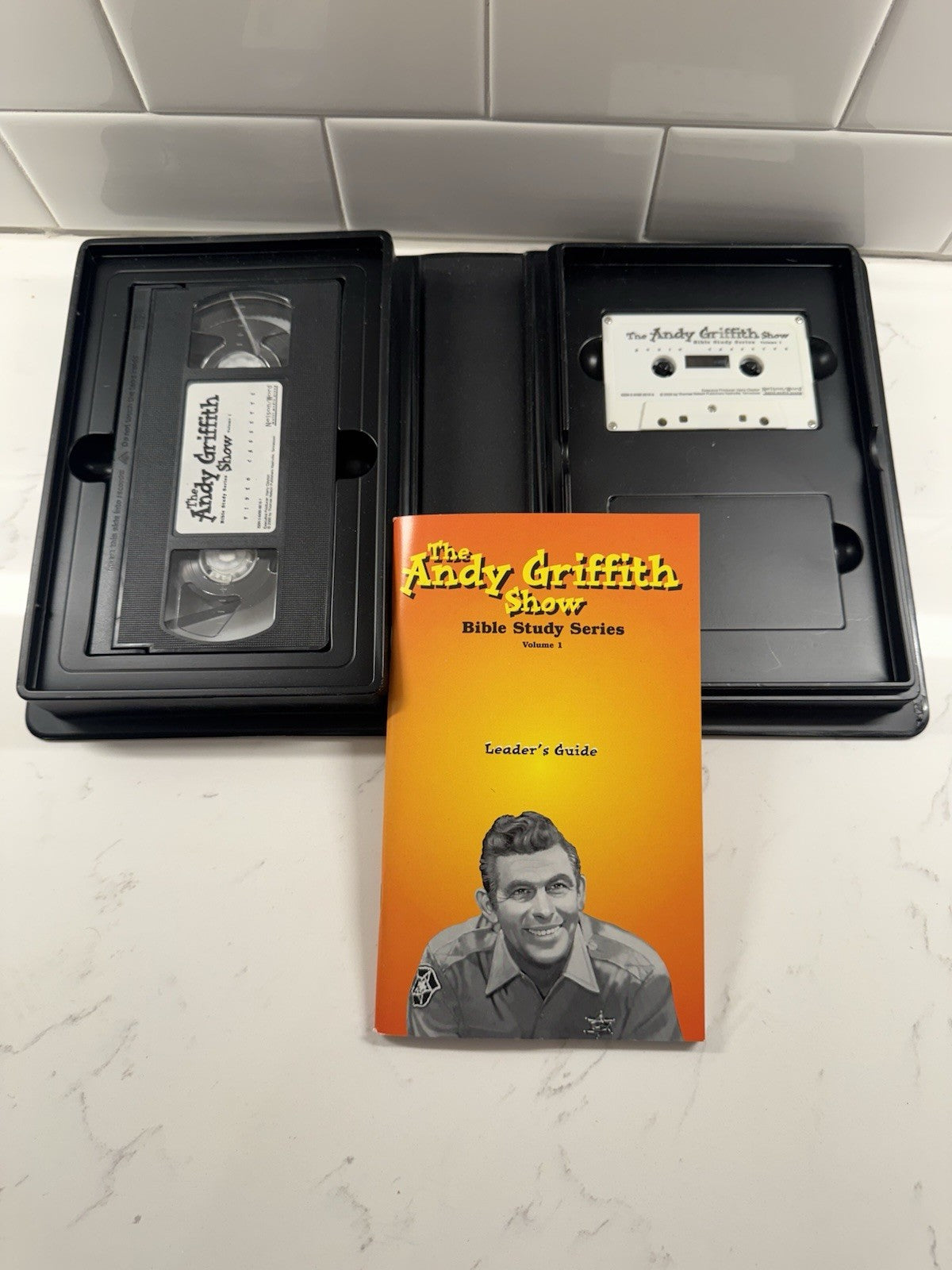 Vintage Andy Griffith Show Bible Study Series Vol 1 VHS Cassette Leaders Guide