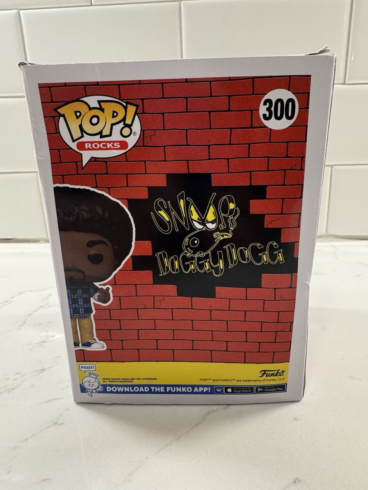 Funko Pop! Rocks - Snoop Dogg  - Snoop Dogg #300 Vintage Rare