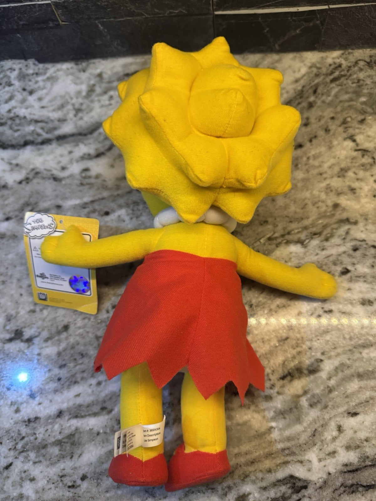 The Simpsons plush Lisa doll 2018 Toy Factory Matt Groening Toy Factory