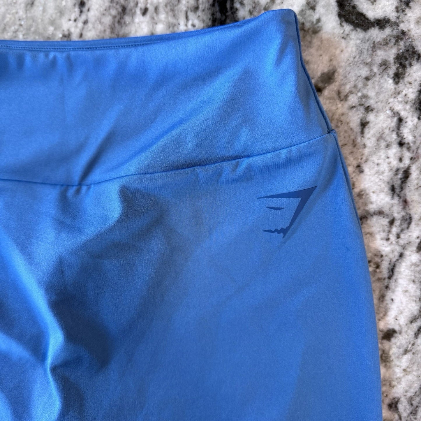 Gymshark Shorts Womens XS Blue GS Power High Waisted Scrunch Butt Fitted