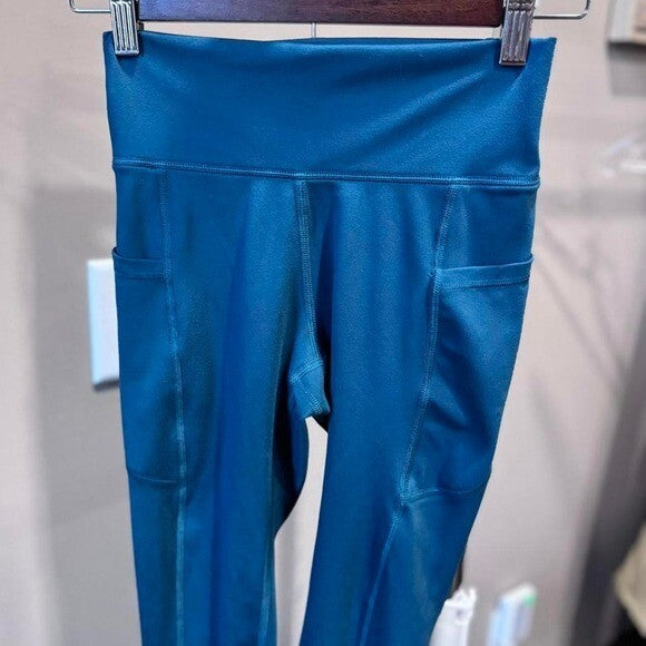 Teal Gilly Hicks size small leggings Hollister