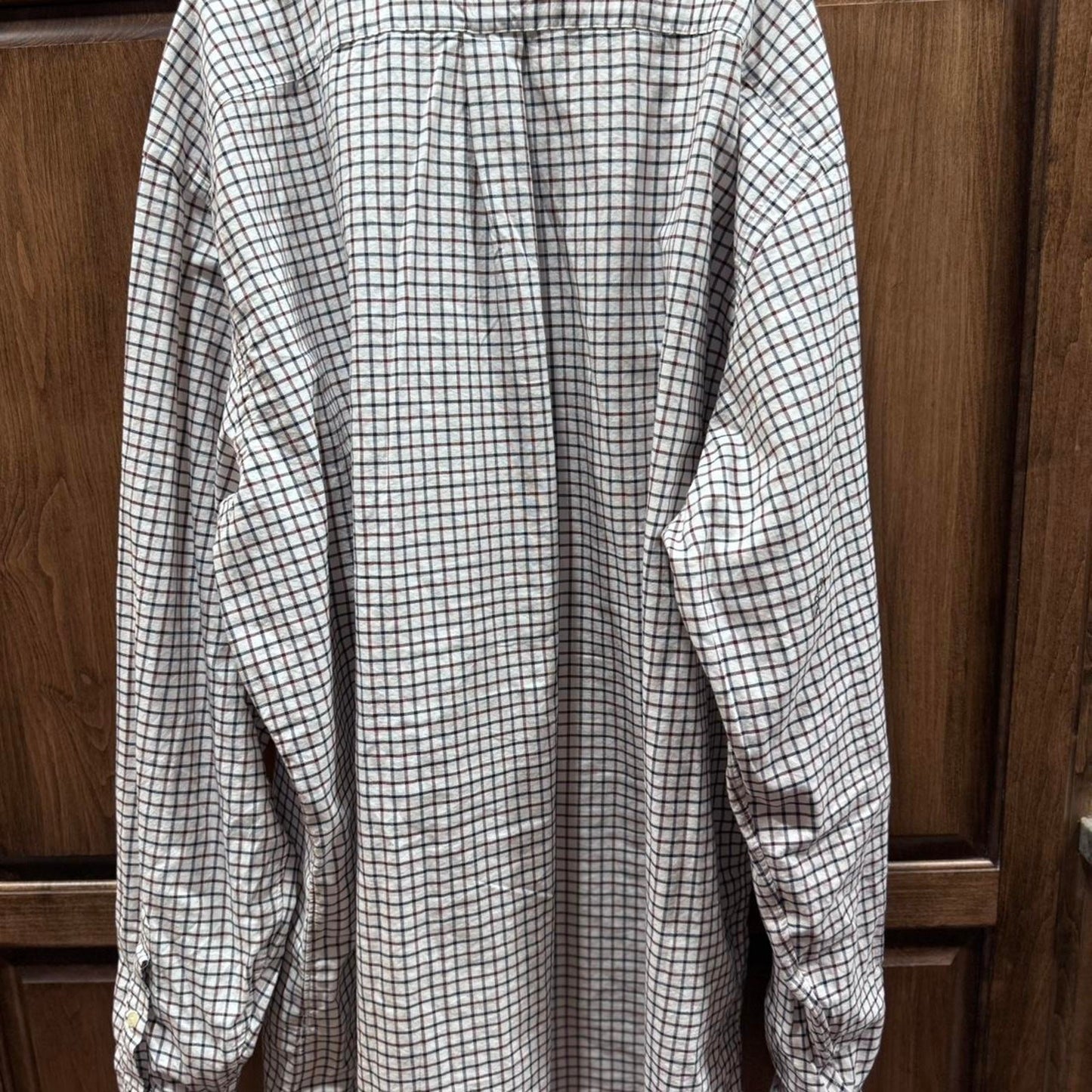 Vintage Ralph Lauren 2XLT Checkered Button Down Shirt