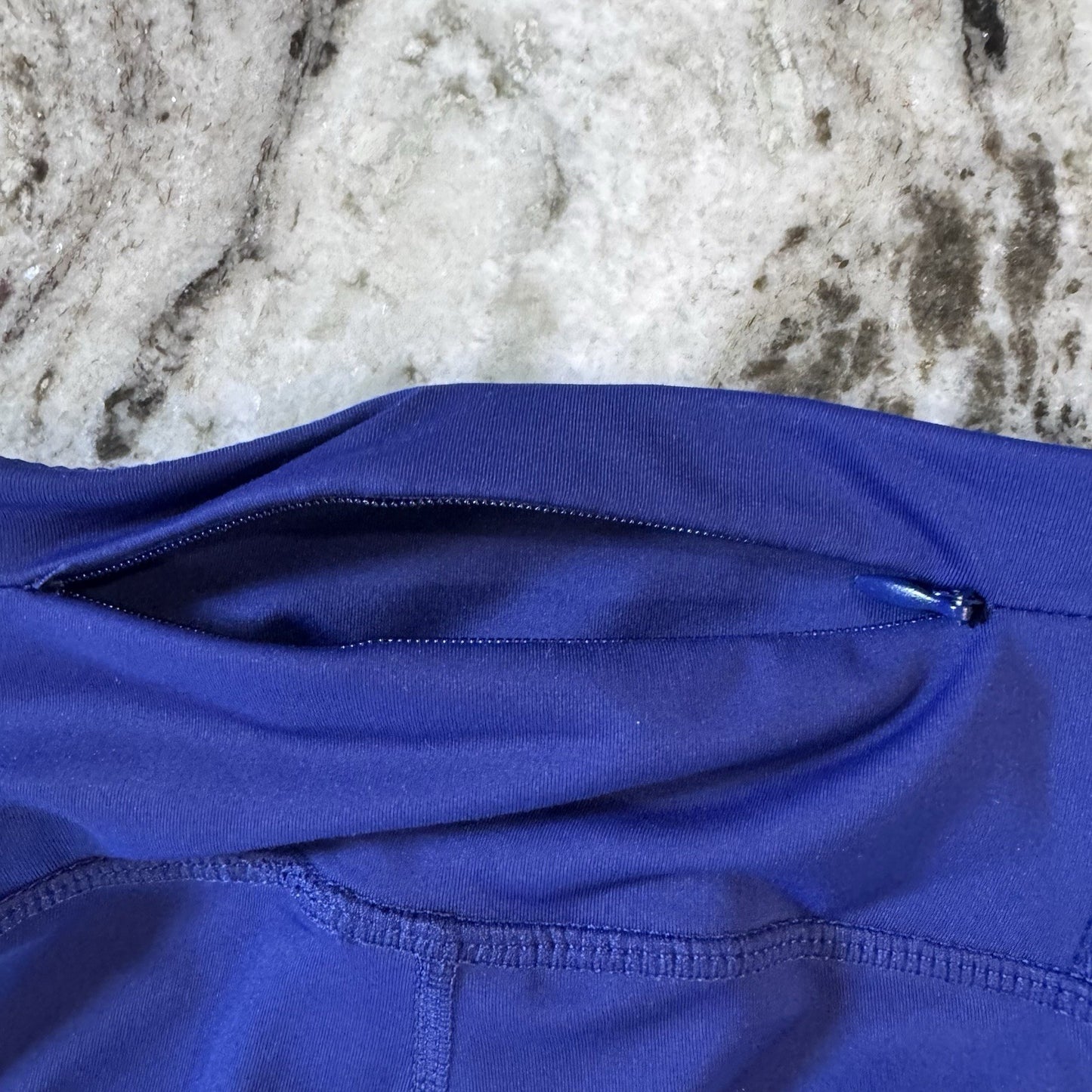 Fabletics Women’s PowerHold Leggings Small Blue High Waist Stretch Workout Pants