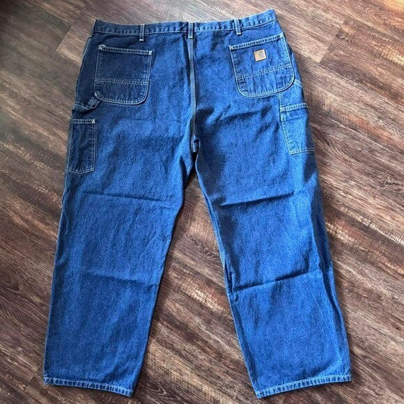 Carhartt B13 DST Original Dungaree Fit Jeans - 48x30 Relaxed Fit Workwear Denim
