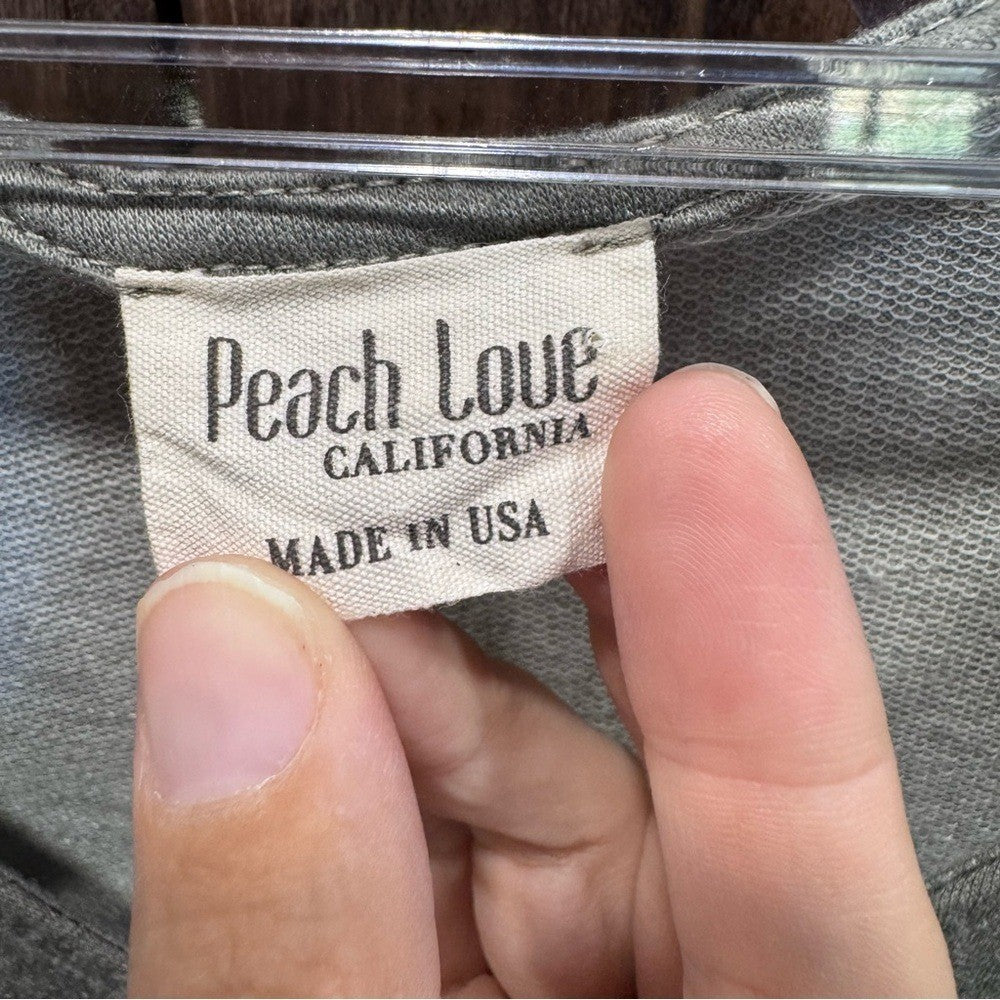 Peach Love California Ruffle Babydoll Dress - Medium