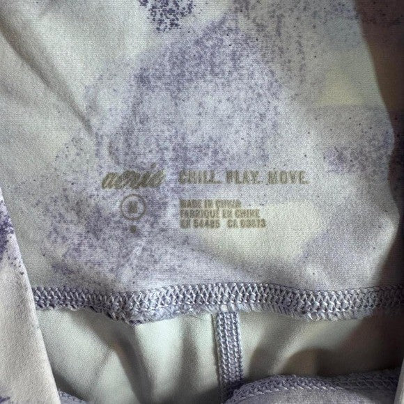 Aerie Chill Play Move Leggings | Watercolor Lavender | Size M