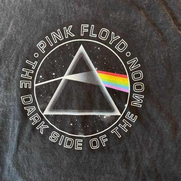 Pink Floyd Dark Side of the Moon graphic tee size large #rock