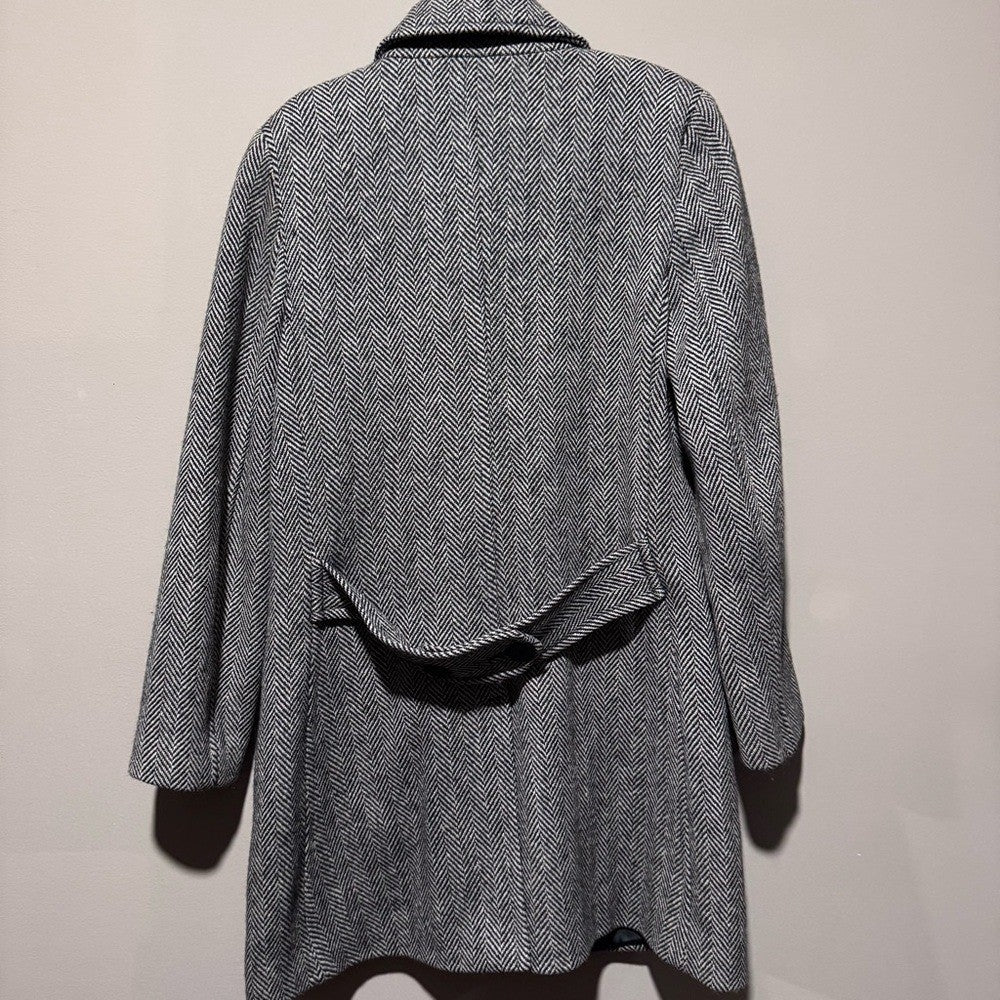 Isaac Mizrahi for Target Herringbone Wool Coat – Women's Small