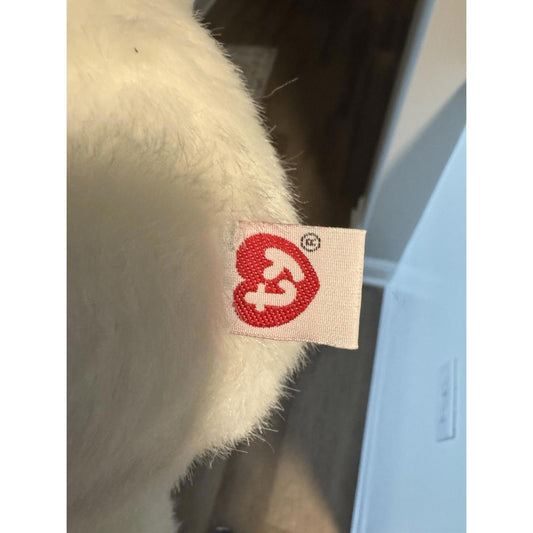 Vintage 1997 Ty Beanie Baby Holiday Bear With Scarf Hat Christmas