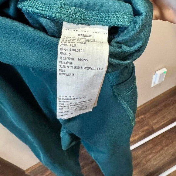 Teal Gilly Hicks size small leggings Hollister