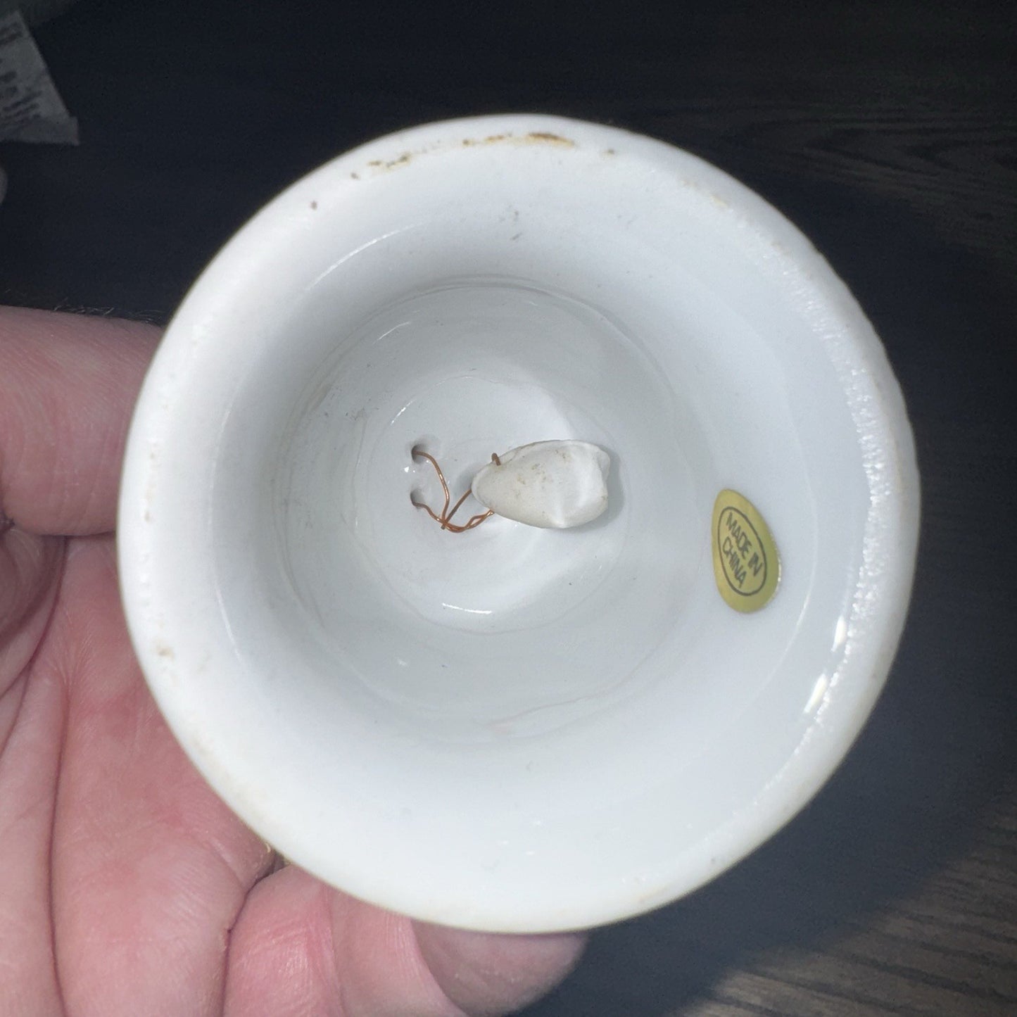 VTG Tweety Bird For "My Favorite Grandma" 3 3/4" Porcelain Bell 2000 Warner Bros