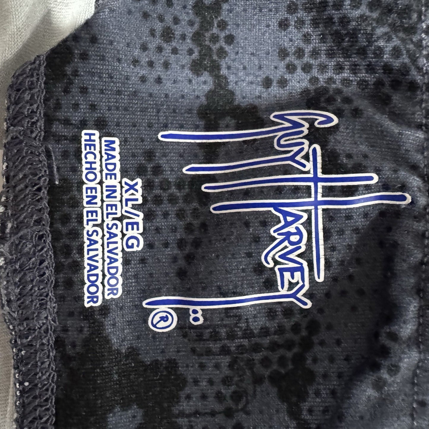 Guy Harvey Women’s Leggings XL Blue Camo Print Stretch Activewear Pants Outdoors