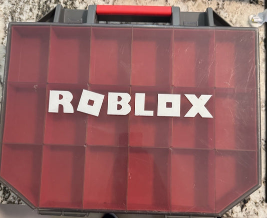 Vintage Roblox Branded Storage Container