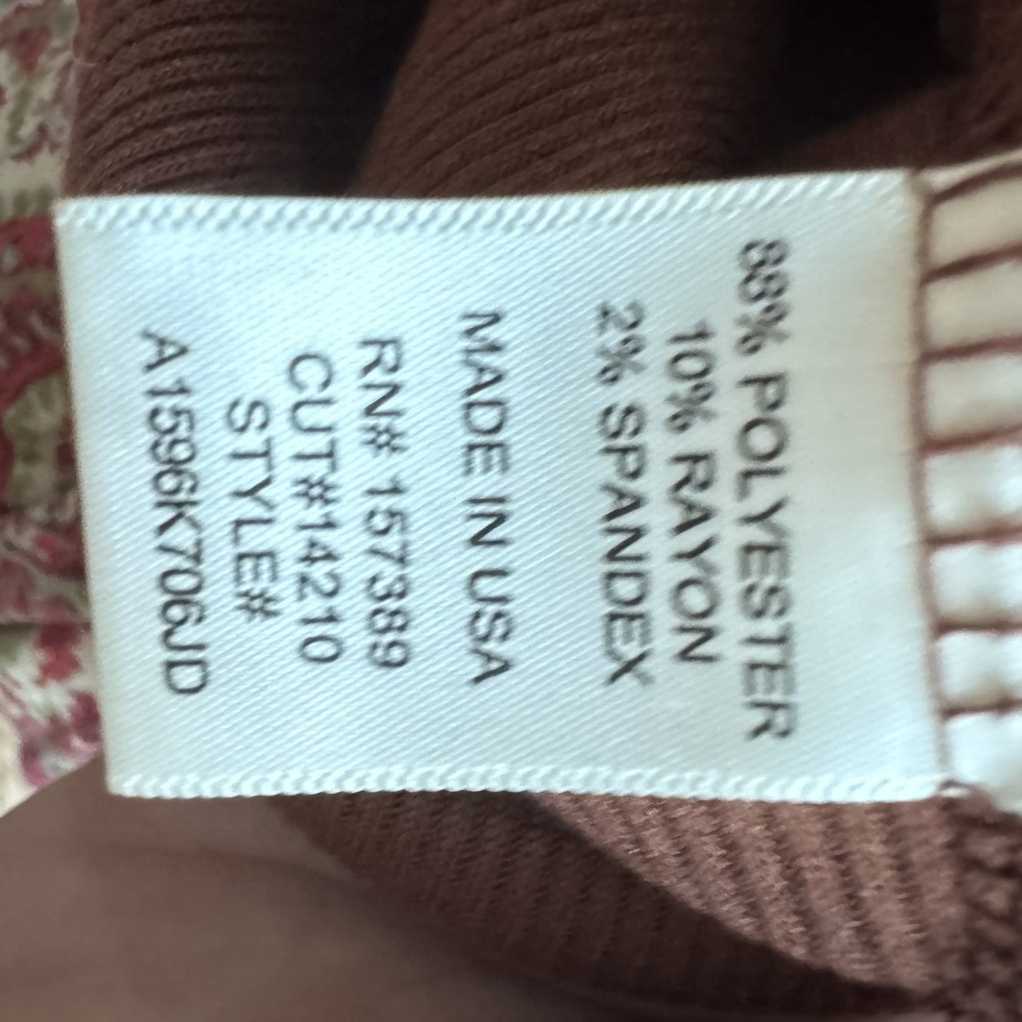 Altar’d State Cropped Sweater Top XS Cappuccino Brown Long Sleeve Collared NWT