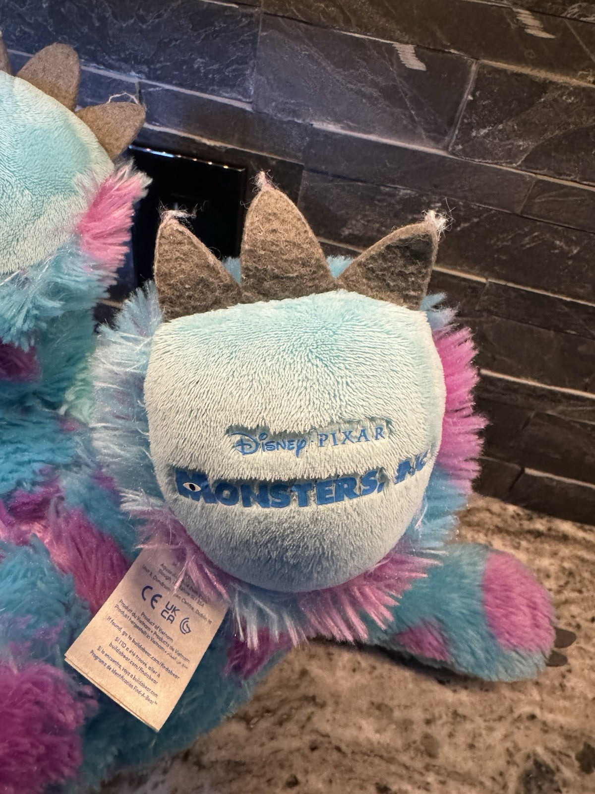 Monsters Inc Sully Build A Bear Large Plush 18" Disney Pixar Stuffed Toy