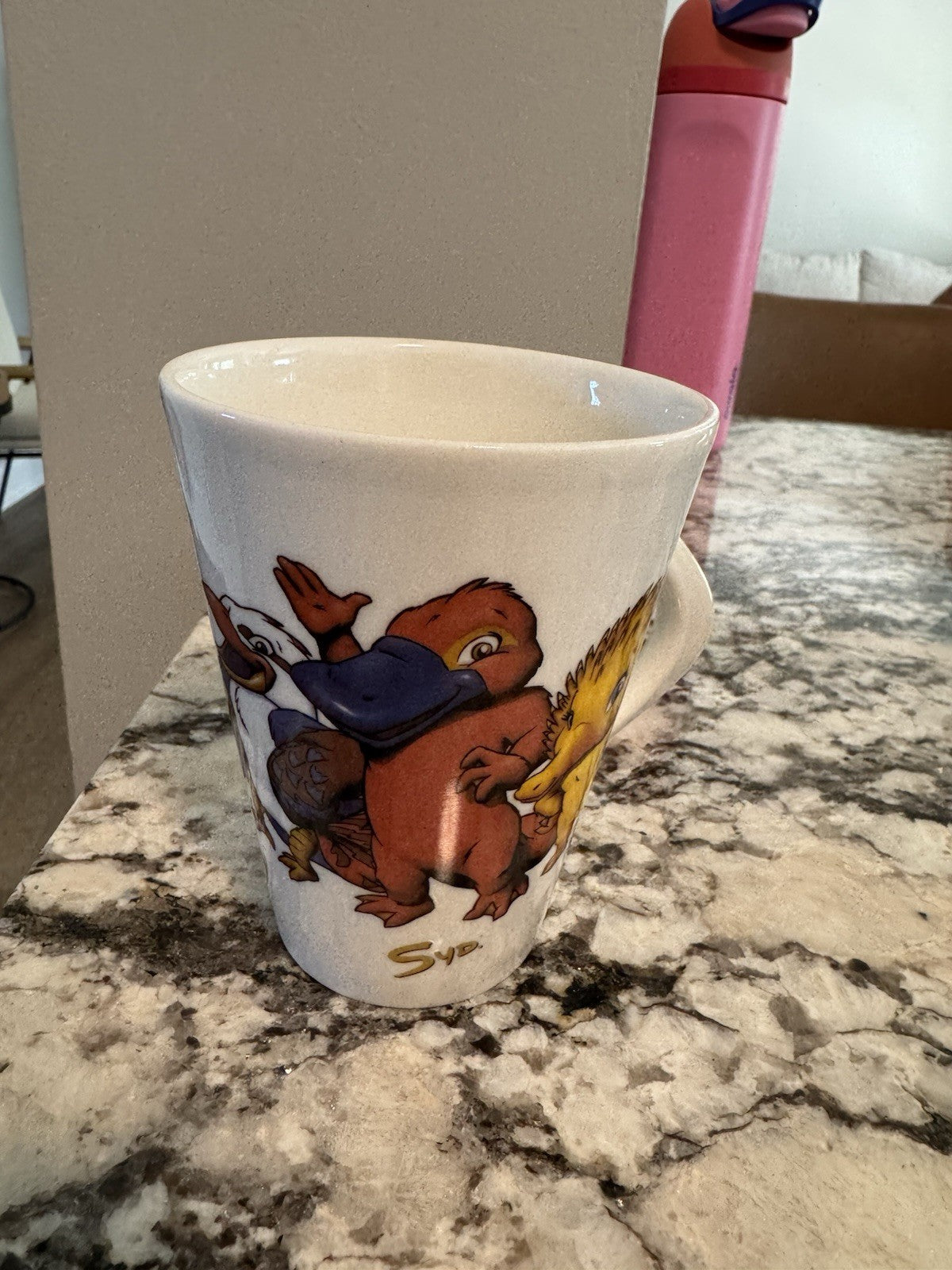 Vintage Sydney 2000 Olympic Games Coffee Mug, Games & Mascots Olly, Syd & Milly