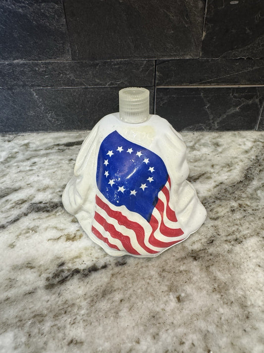 Vintage  Avon Betsy Ross Commemorative  4 fl oz Flag