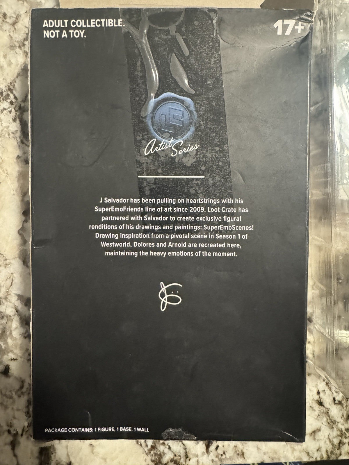 Westworld Dolores and Arnold Lootcrate Exclusive SuperEmoFriends Adult Figures