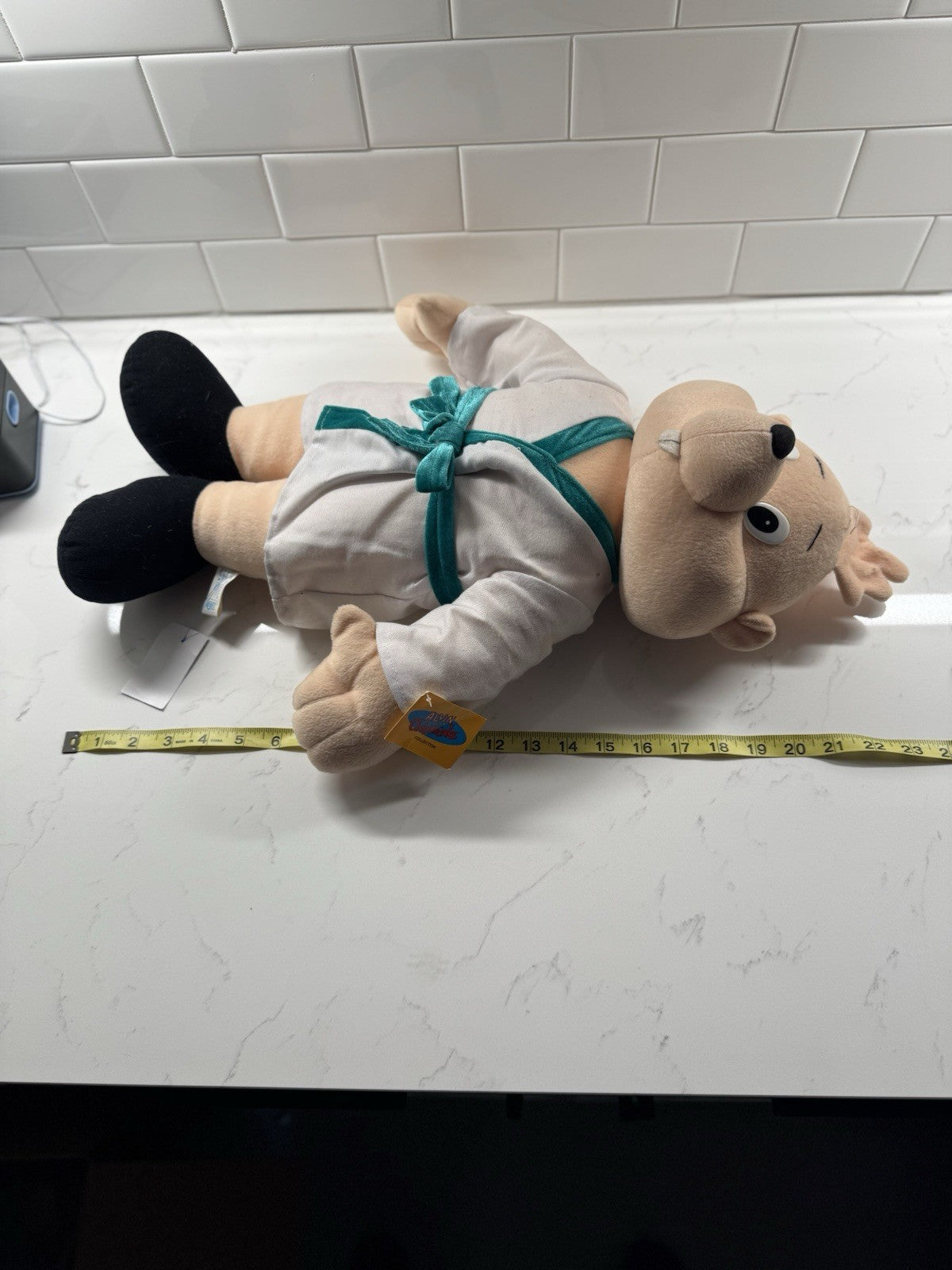 Rare Vintage Alvin and the Chipmunks Karate Simon Plush 15” Stuffed Toy Network