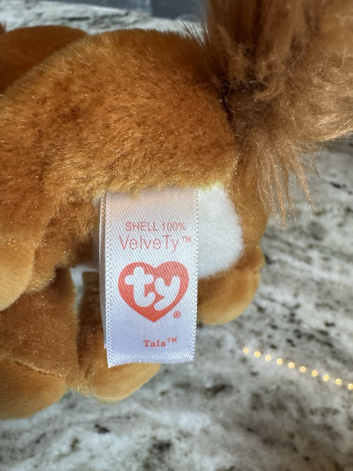 Ty Beanie Velvety- TALA the Dog(6 Inch) Plush Stuffed Toy, Snicky, And Tala