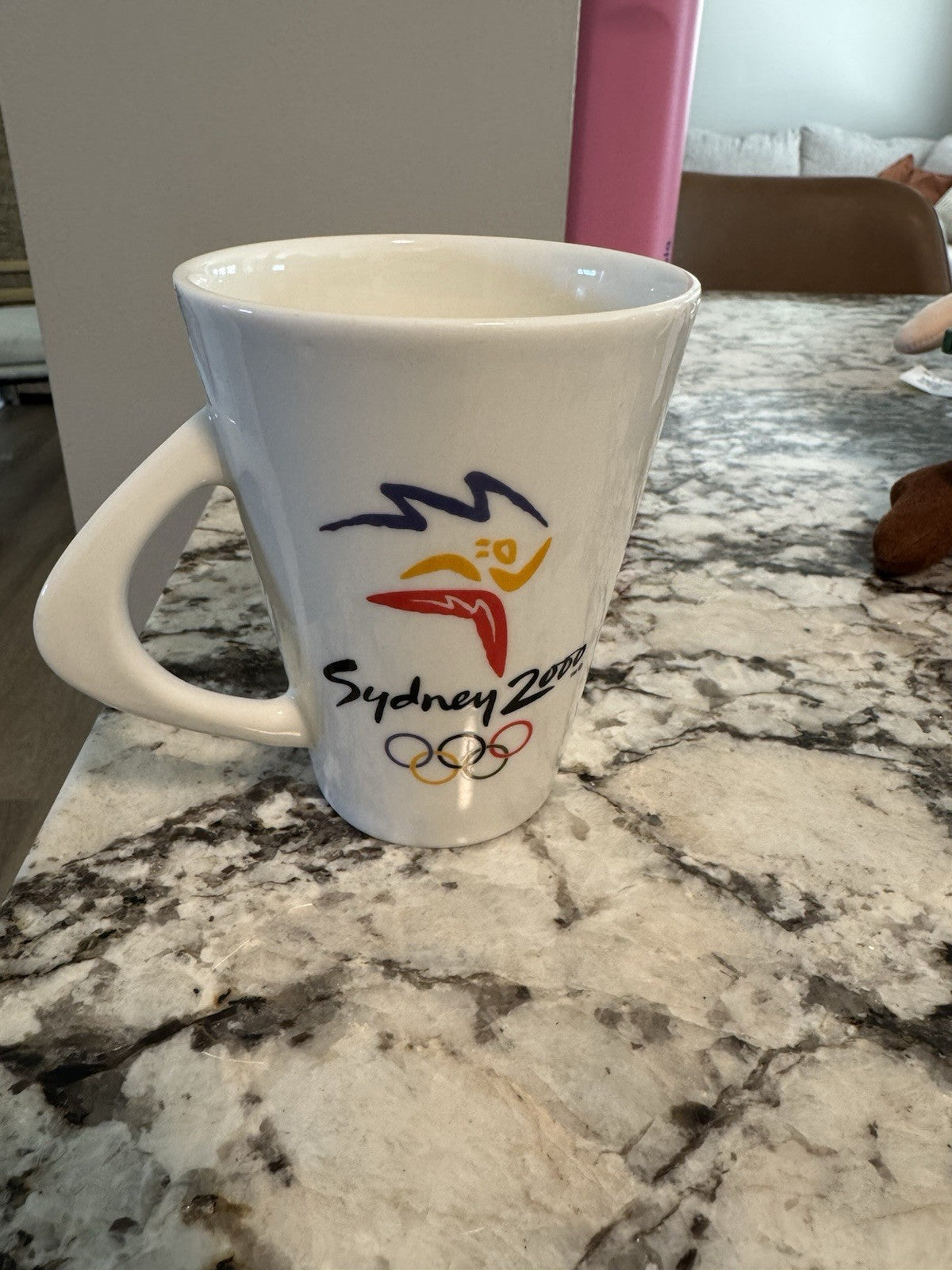 Vintage Sydney 2000 Olympic Games Coffee Mug, Games & Mascots Olly, Syd & Milly