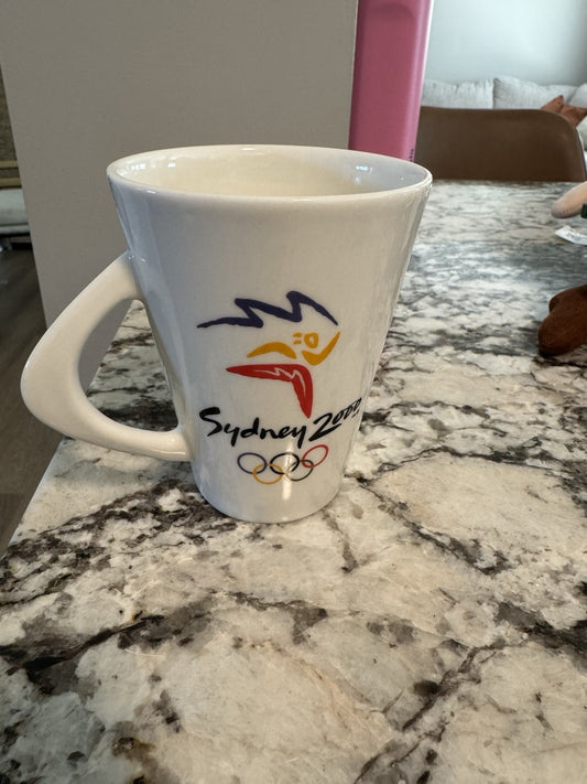 Vintage Sydney 2000 Olympic Games Coffee Mug, Games & Mascots Olly, Syd & Milly