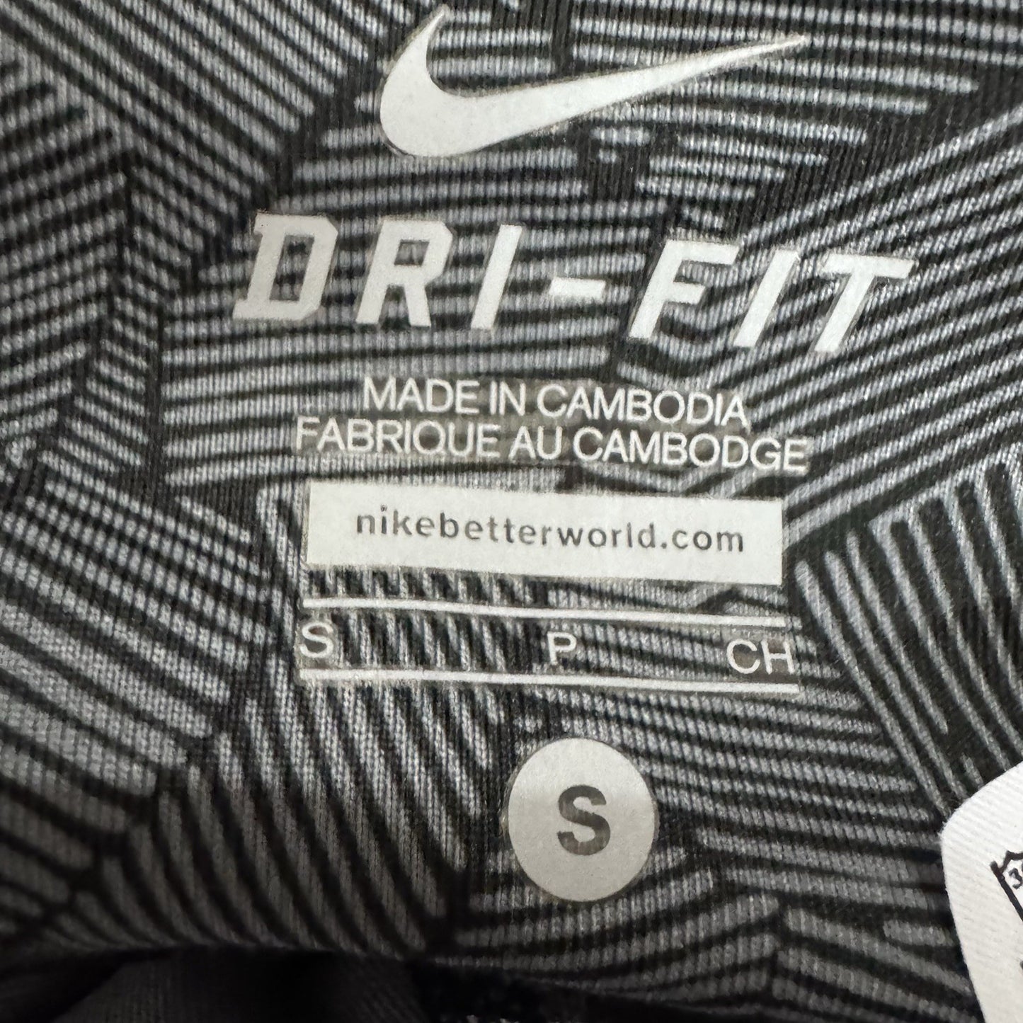 Nike Dri-Fit Running Capris Women’s Size Small Abstract Geo Print
