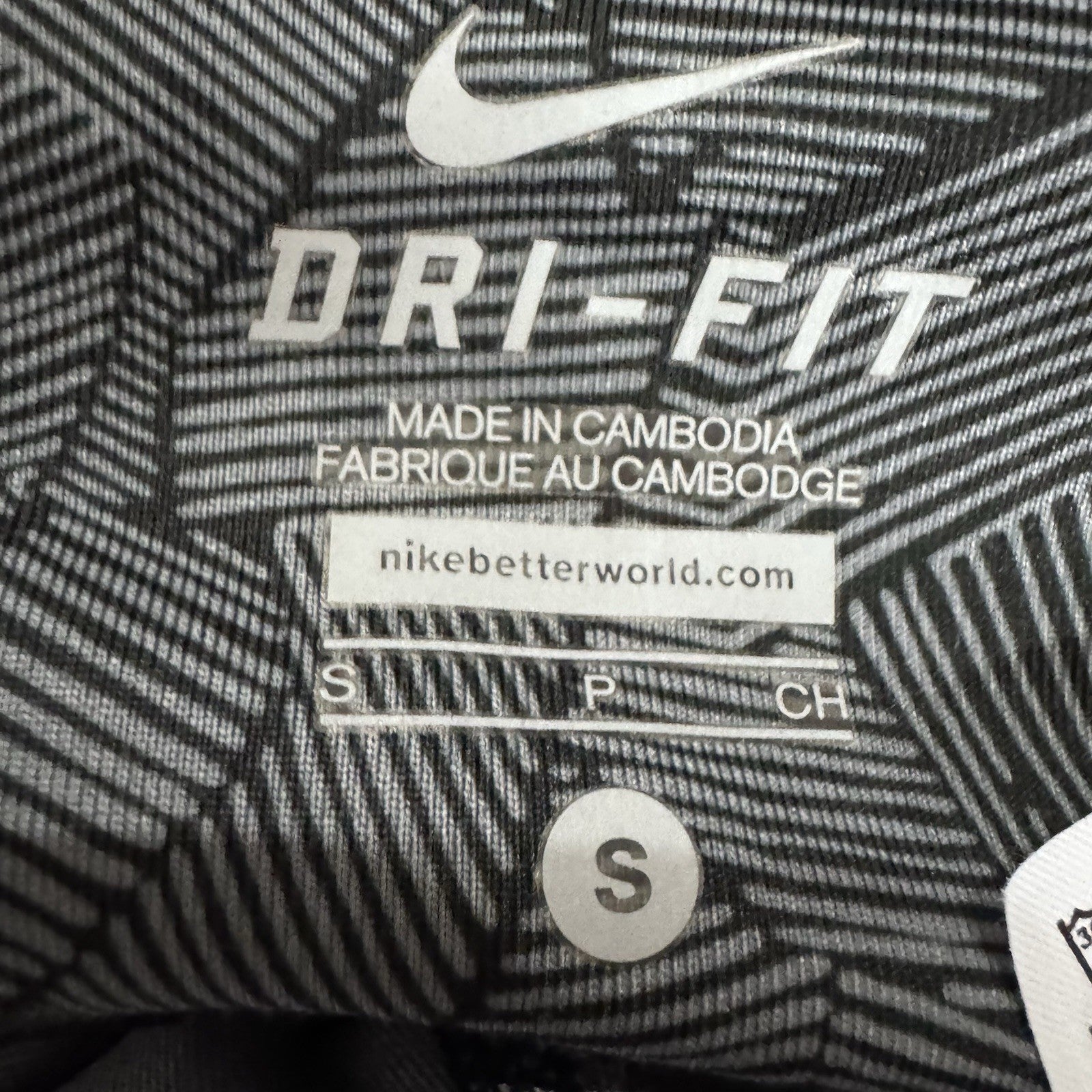 Nike Dri-Fit Running Capris Women’s Size Small Abstract Geo Print