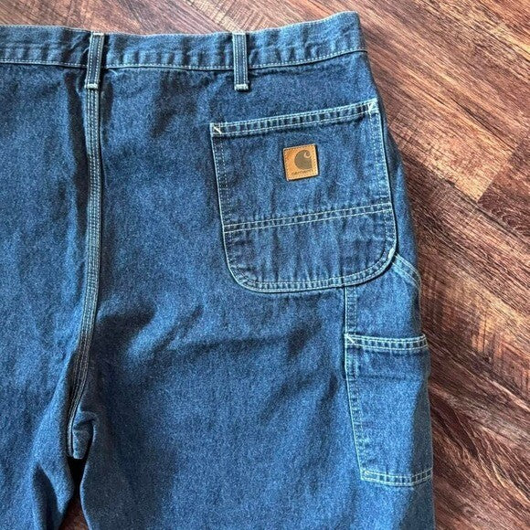 Carhartt B13 DST Original Dungaree Fit Jeans - 48x30 Relaxed Fit Workwear Denim
