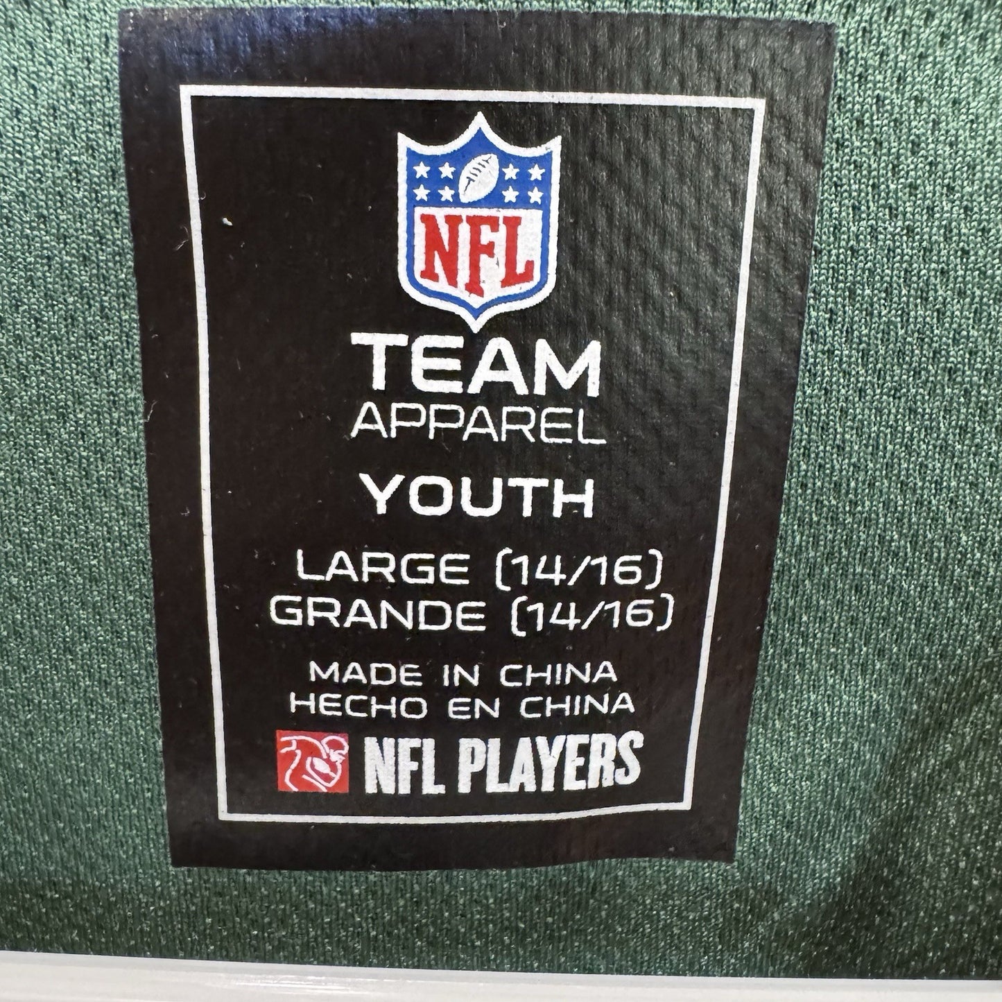 NFL Green Bay Packers Aaron Rodgers Youth Jersey Boys Large Nike On Field