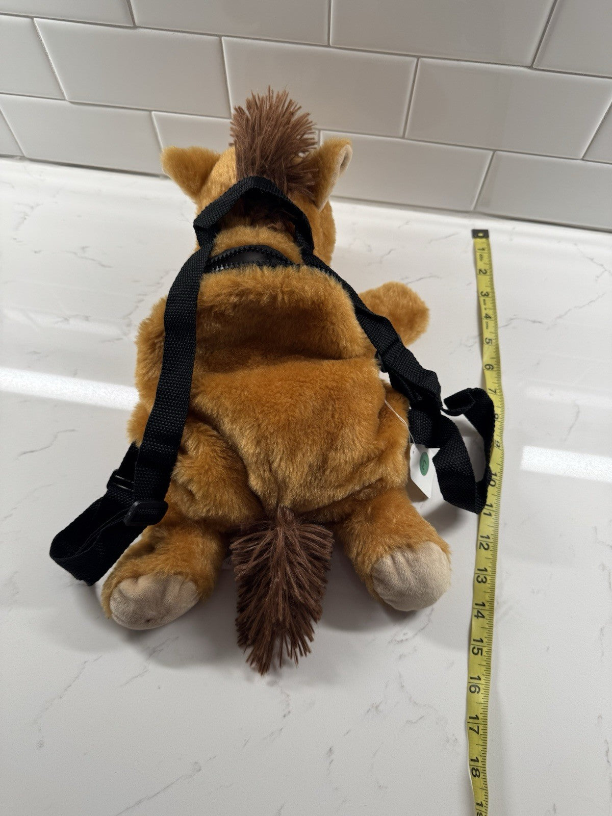 Vintage Fiesta Co. Horse Pony Backpack Bag Adjustable 16”