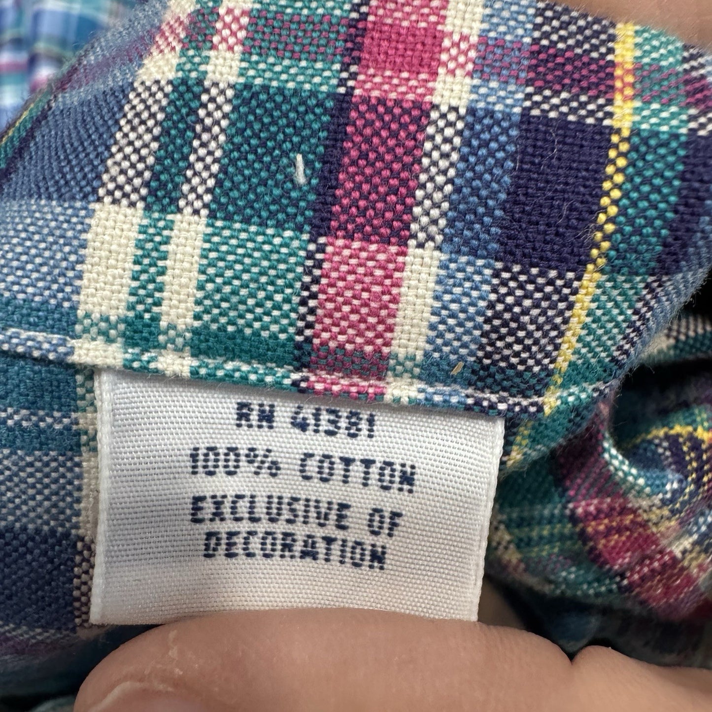 NWT Ralph Lauren Classic Fit Plaid Shirt 3XB Big Mens Button Down Cotton Long