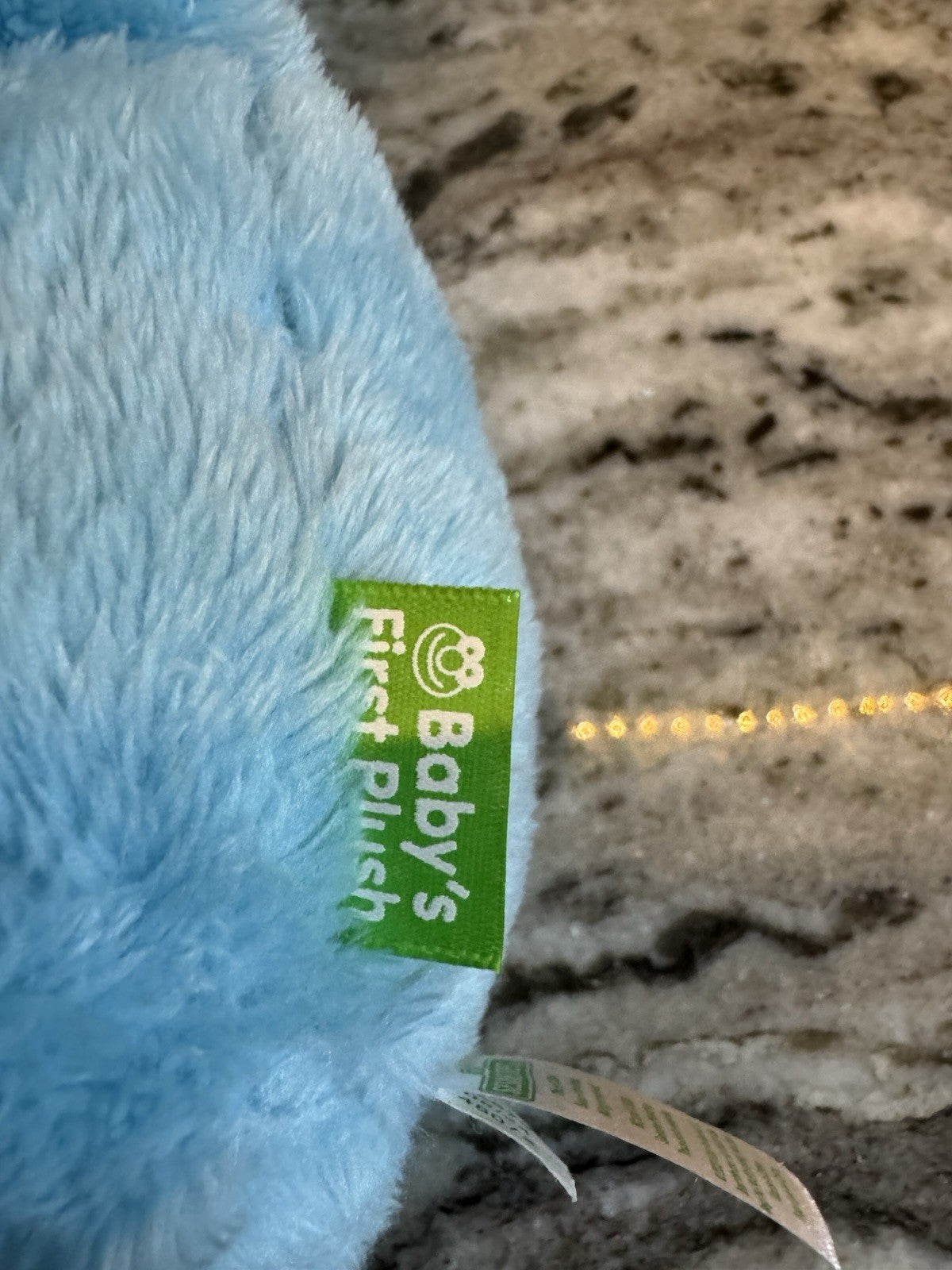 14" Baby's First Plush Cookie Monster Christmas Sesame Street Rattles 2024