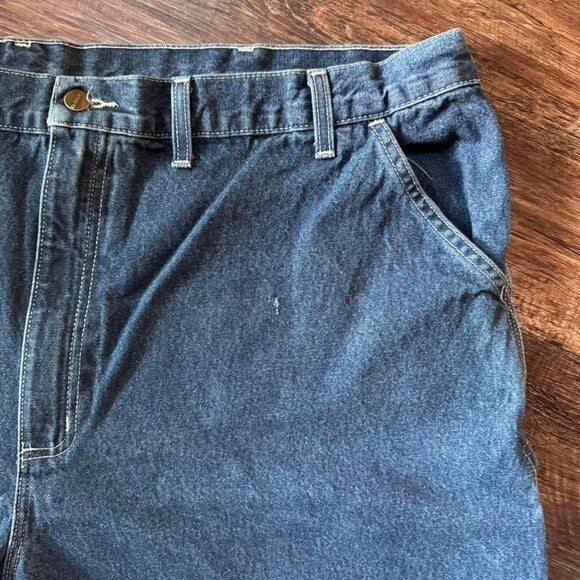 Carhartt B13 DST Original Dungaree Fit Jeans - 48x30 Relaxed Fit Workwear Denim