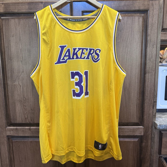 Los Angeles Lakers Bryant #31 Jersey Gold 2XL Fanatics NBA Authentic NEW No Tag